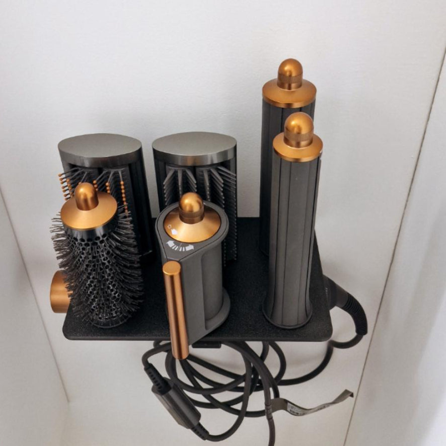 Suport de perete pentru Dyson Airwrap si 6 accesorii