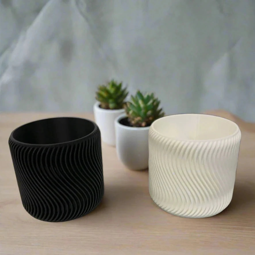 Ghiveci Ondulat 3D