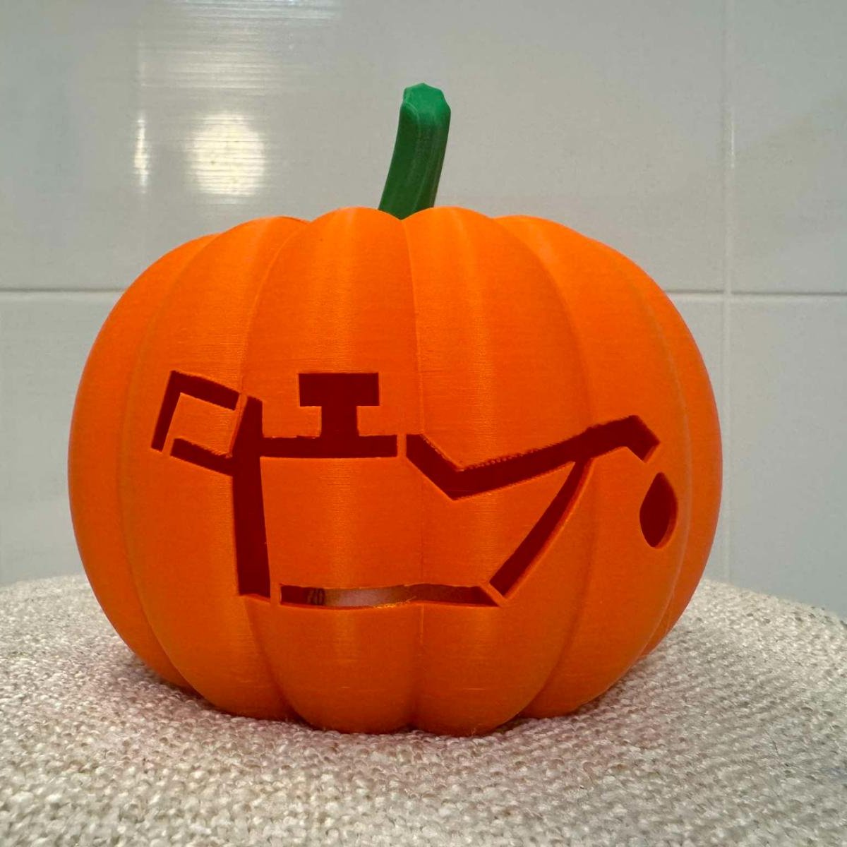 Dovleci de Halloween cu Simboluri Auto - Cadou Inedit
