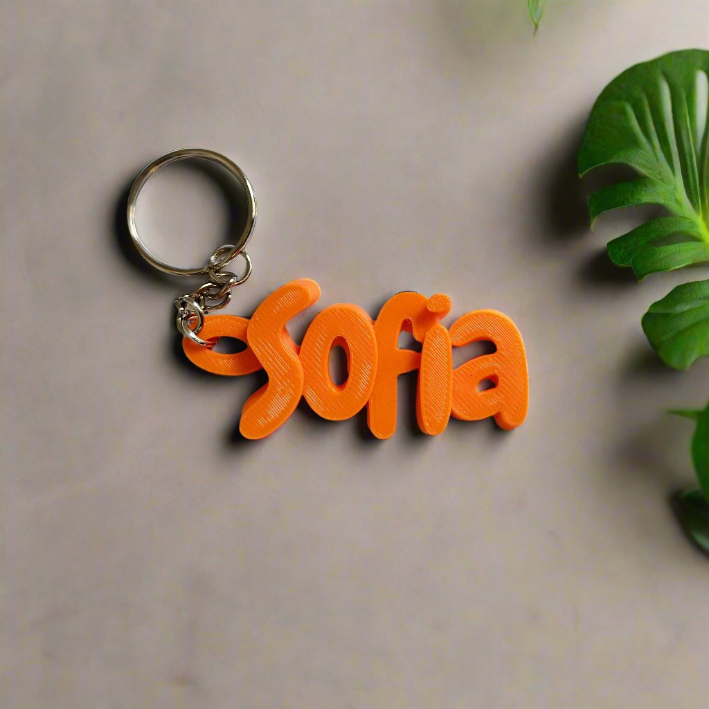 Breloc personalizat NameTag 3D