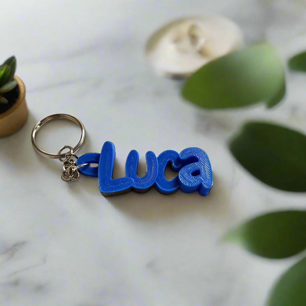 Breloc personalizat NameTag 3D