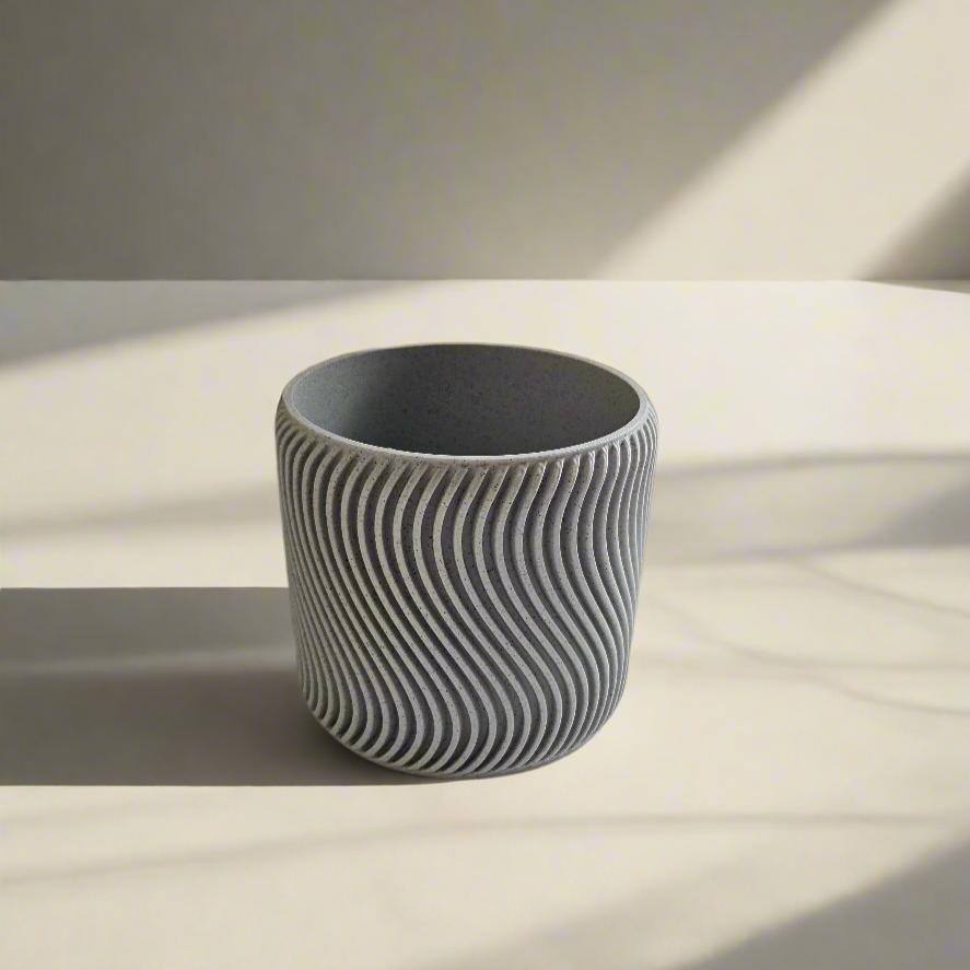 Ghiveci Ondulat 3D