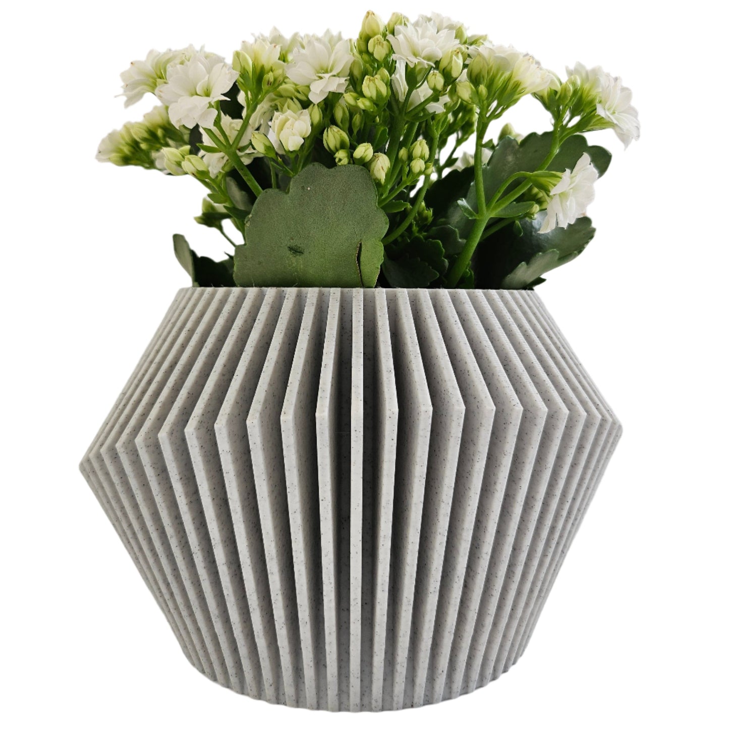 Ghiveci Geometric cu Pliuri 3D