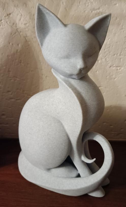 Figurină Pisică Lady, Decor Artizanal