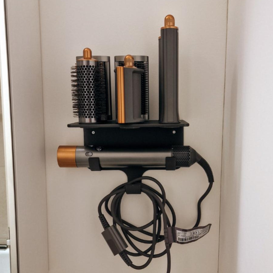Suport de perete pentru Dyson Airwrap si 6 accesorii