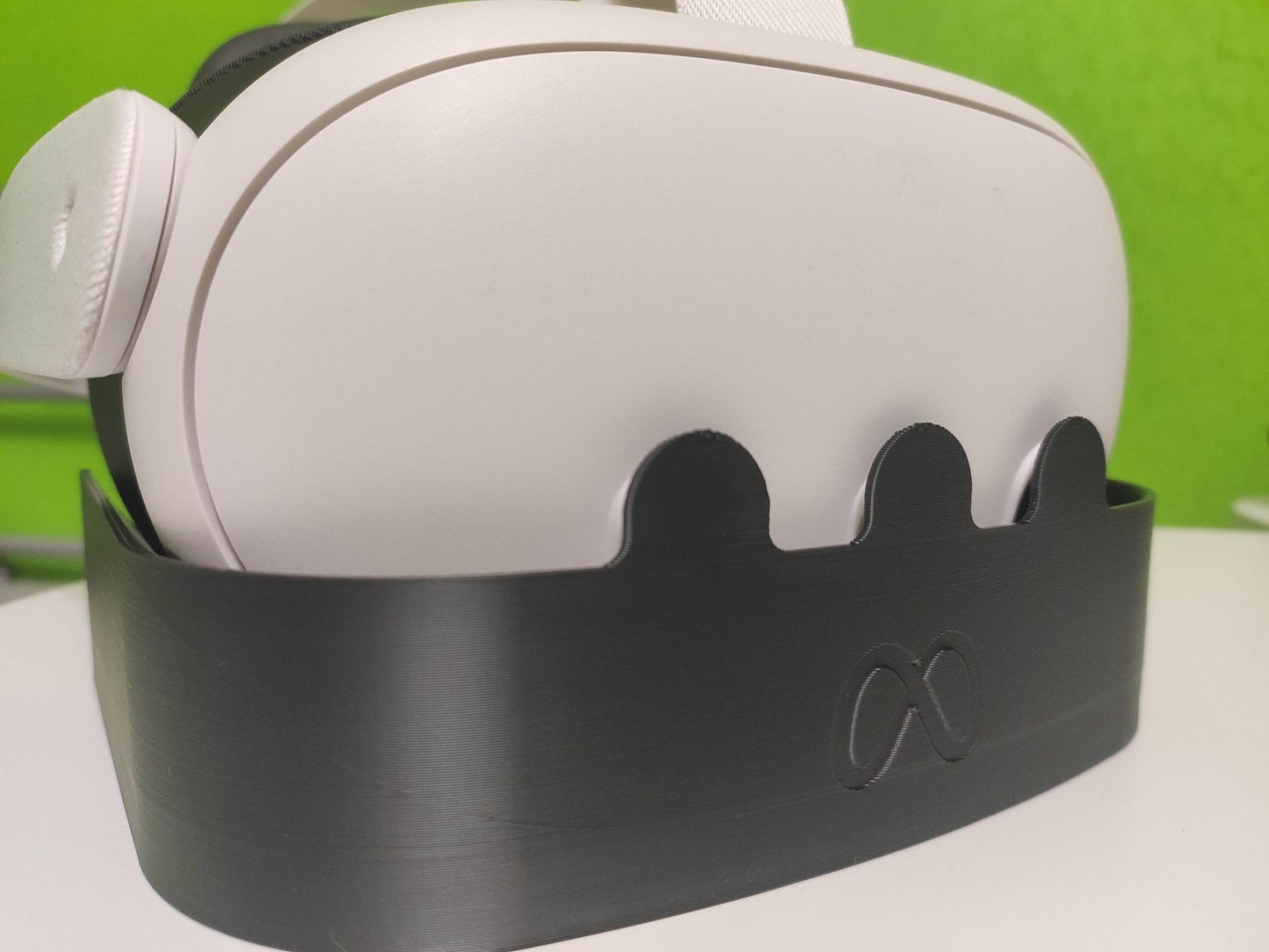 Suport curat cu ecranare pentru ochelari VR Meta Quest 3 și controloare