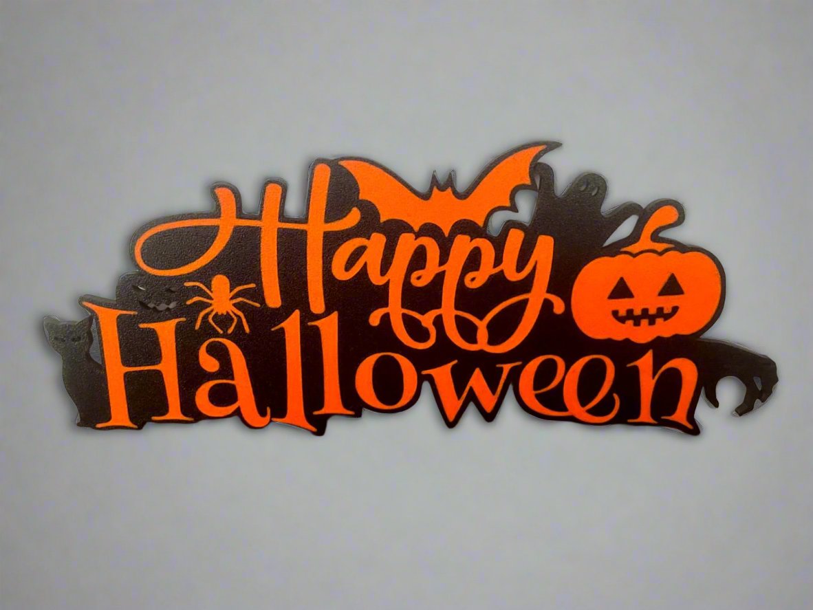 Decorațiune Halloween - Panou 'Happy Halloween'