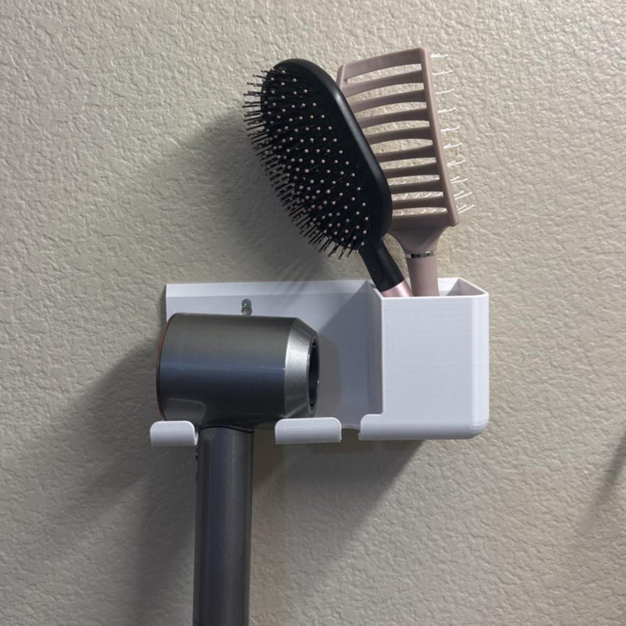 Suport de perete pentru uscător Dyson Supersonic cu organizator