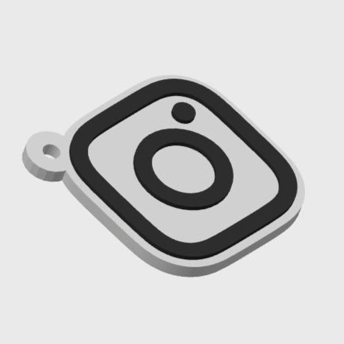 Breloc NFC instagram personalizat pentru afacerea ta