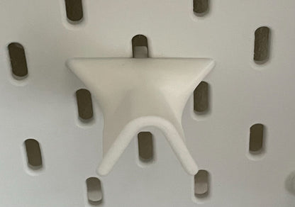 Suport pentru ochelari compatibil cu panoul Ikea Skadis, design stabil