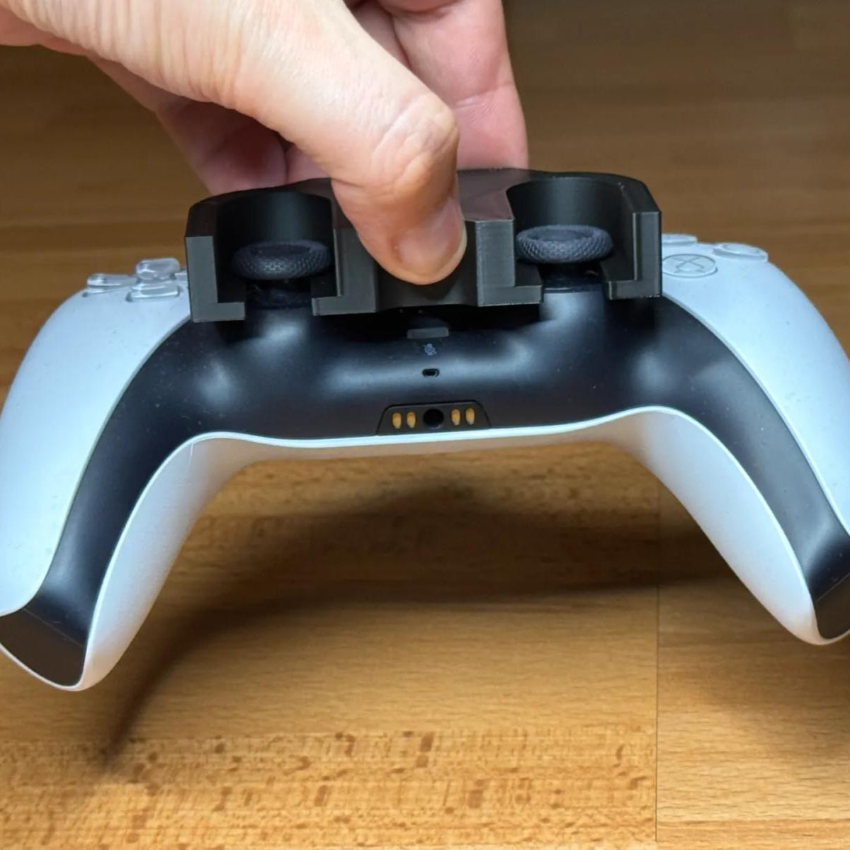Suport sub birou pentru controller PS5, imprimat 3D, Negru
