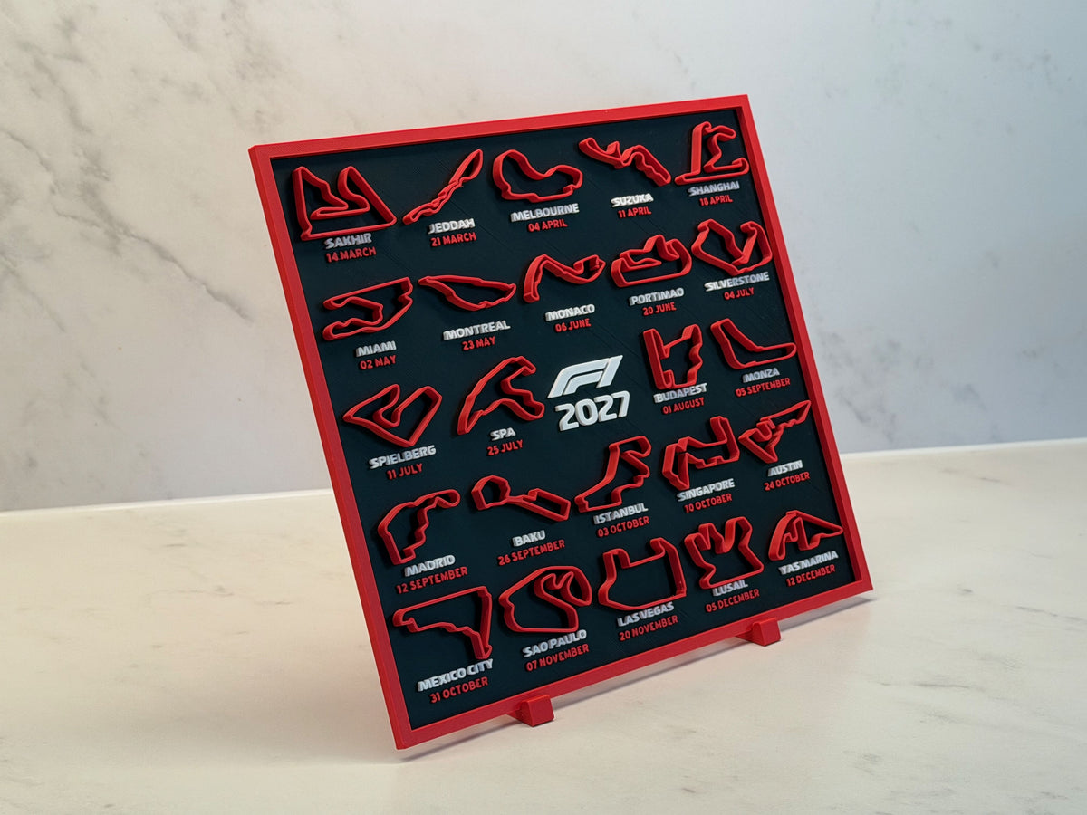 Calendar Formula 1 2027 cu 24 de circuite în relief