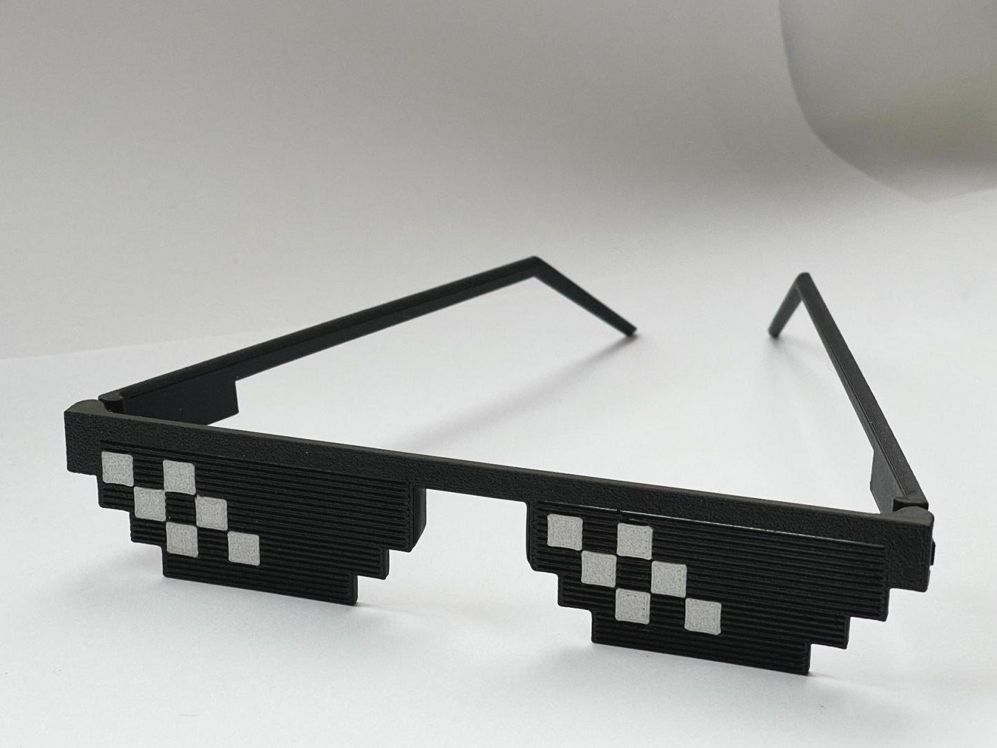 Ochelari thug life pliabili - stil pixelat emblematic