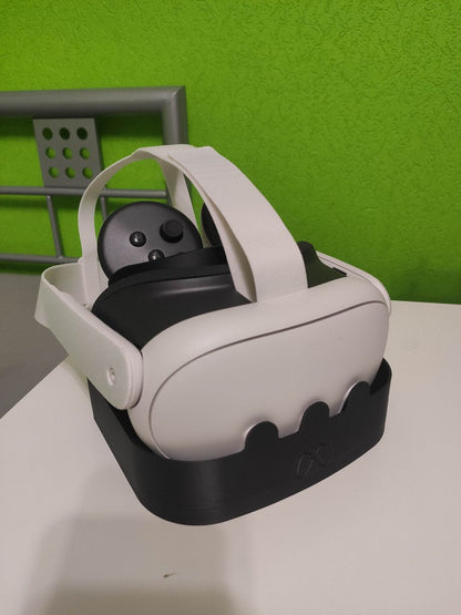 Suport curat cu ecranare pentru ochelari VR Meta Quest 3 și controloare