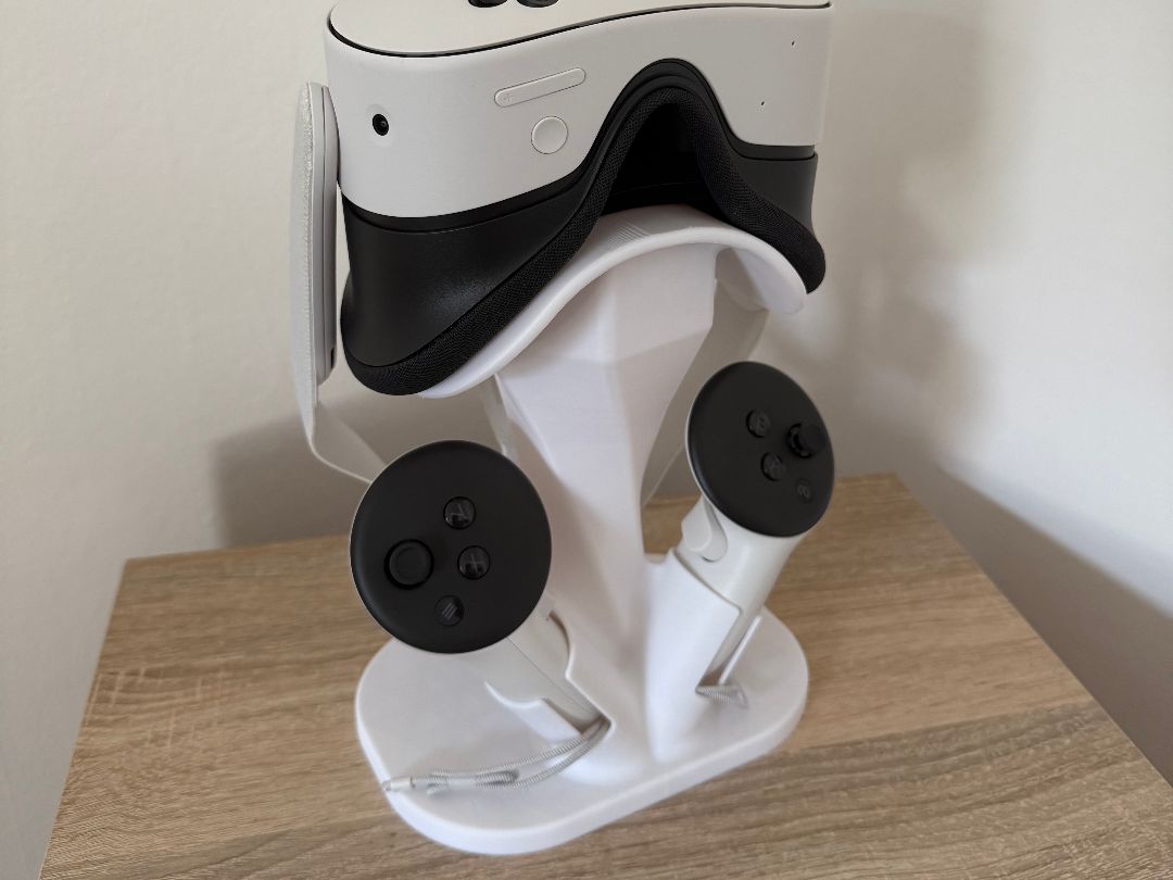 Suport elegant pentru căști și controllere Meta Quest 3 / 3s