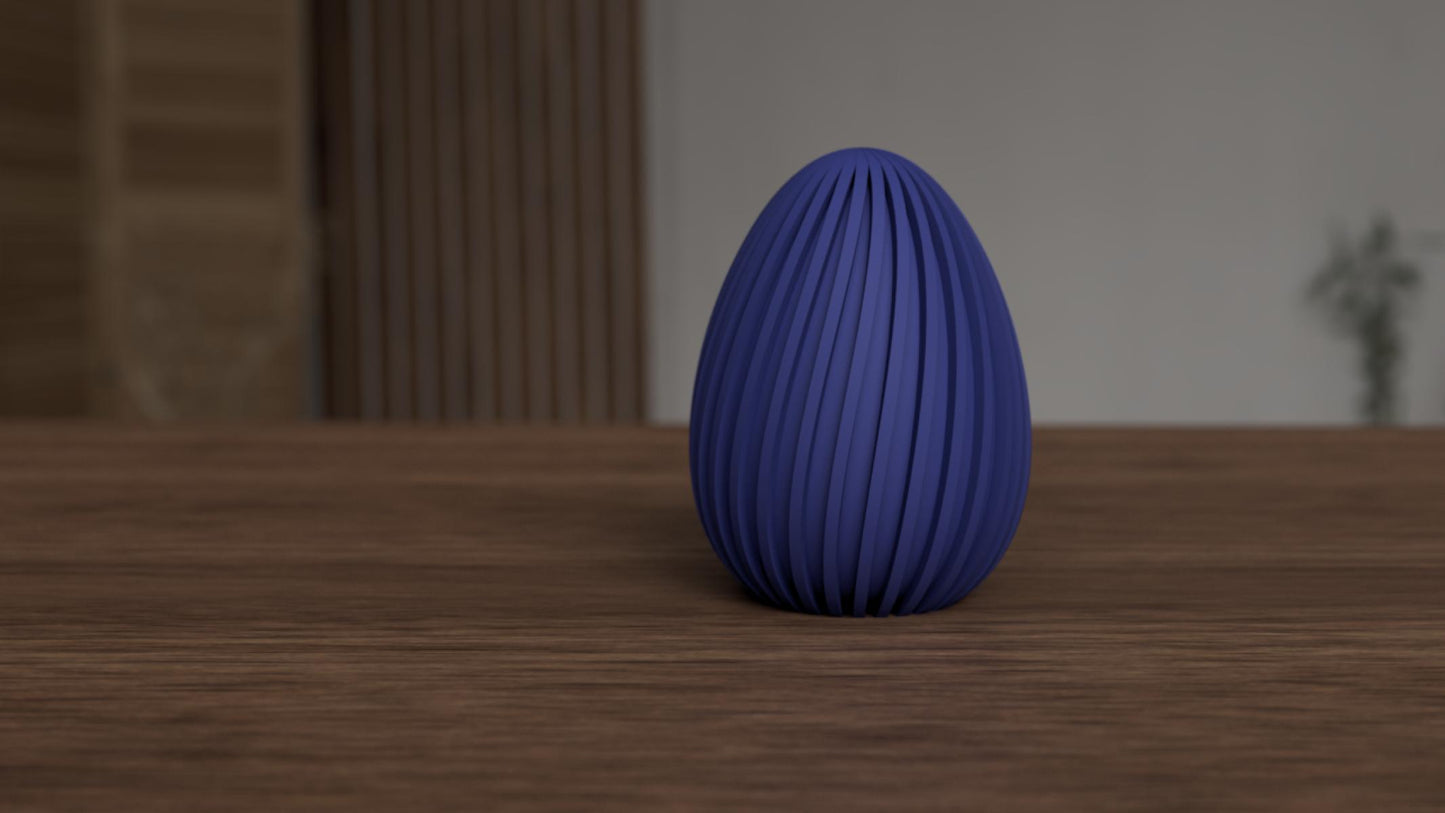 Ouă de Paște Twisty Colorat - Imprimare 3D