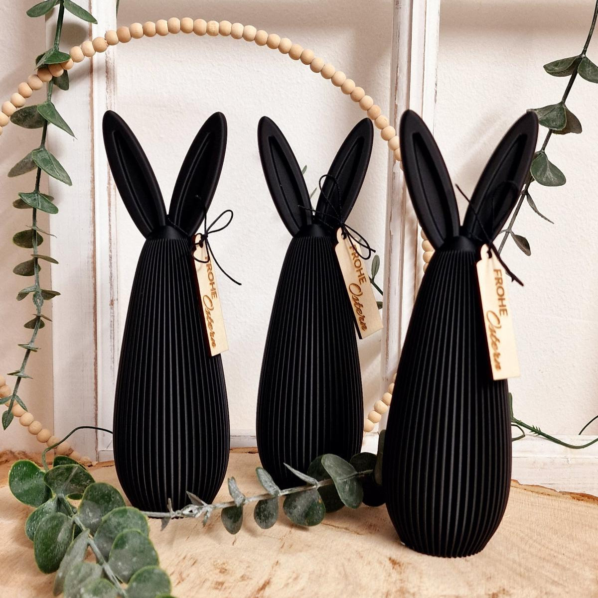 Decorațiune modernă iepuraș de paște