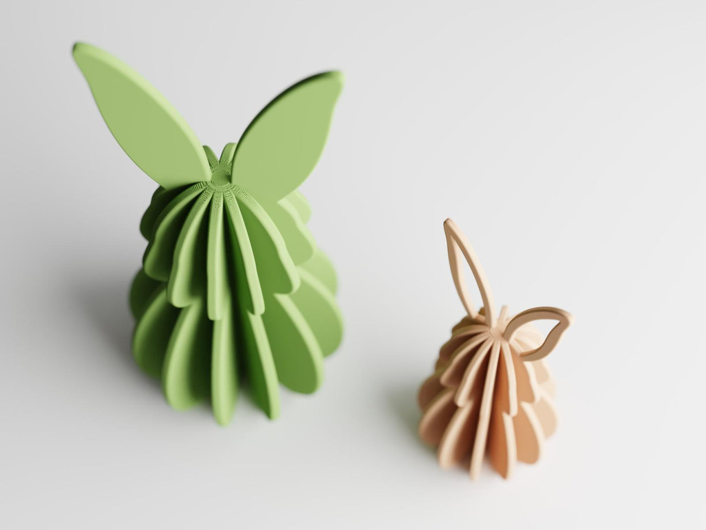 Decorațiune modernă iepuras lepora, set de 2