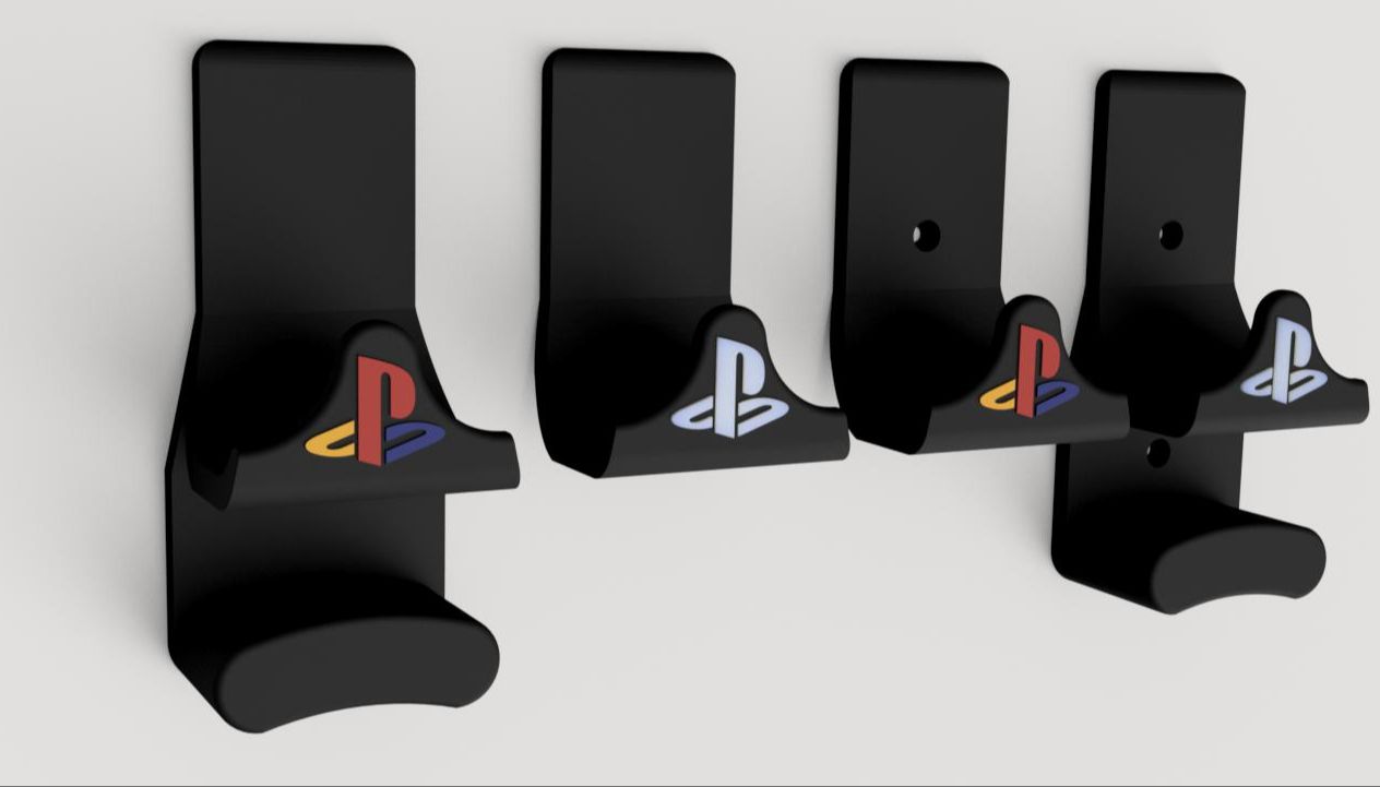 Suport de perete pentru controller și căști PS5