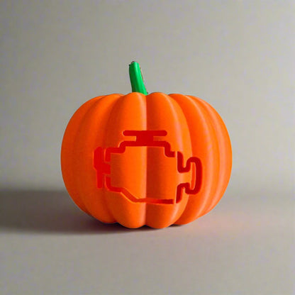 Dovleci de Halloween cu Simboluri Auto - Cadou Inedit