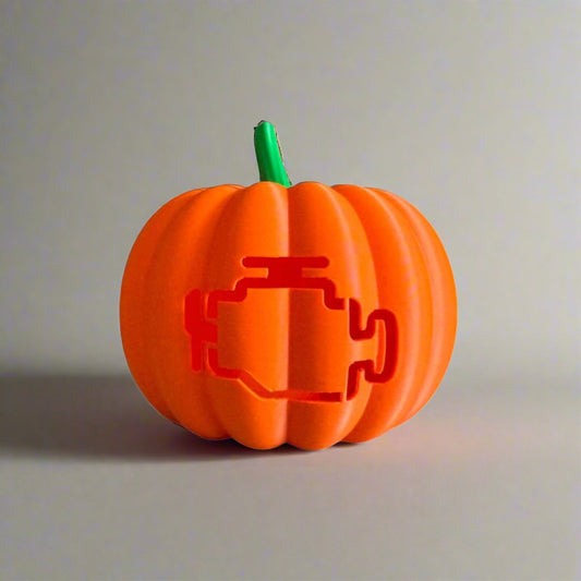 Dovleci de Halloween cu Simboluri Auto - Cadou Inedit