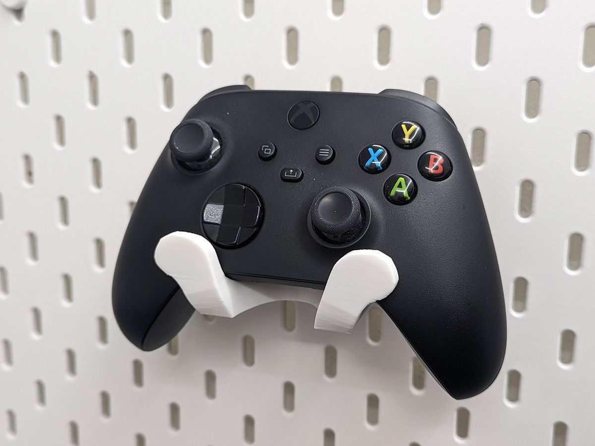 Suport pentru controller Xbox compatibil cu panou IKEA Skadis
