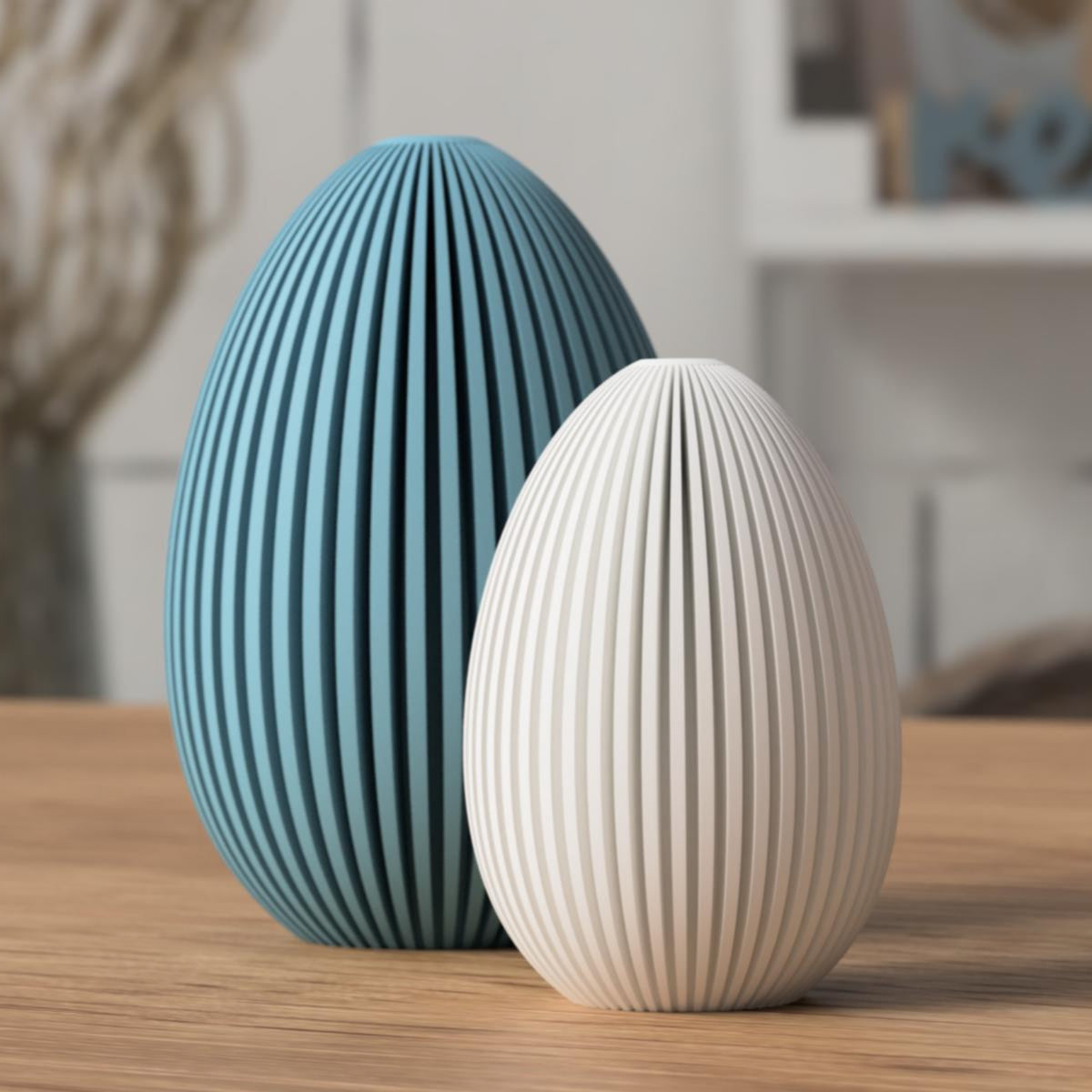 Decoratiune ou de Paște modern și compatibil cu lumânare LED