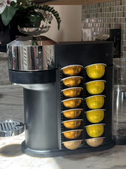 Suport vertical pentru capsule Nespresso Vertuo, 16 locuri