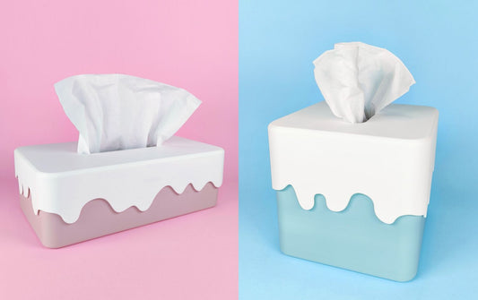 Suport pentru șervețele cu design de desert în două dimensiuni