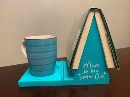 Organizator lectură și relaxare – Suport pentru carte, cană și telefon