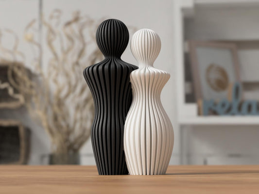 Statuetă modernă cuplu 3D