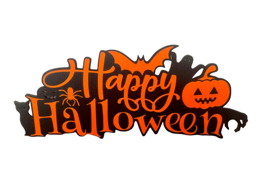Decorațiune Halloween - Panou 'Happy Halloween'