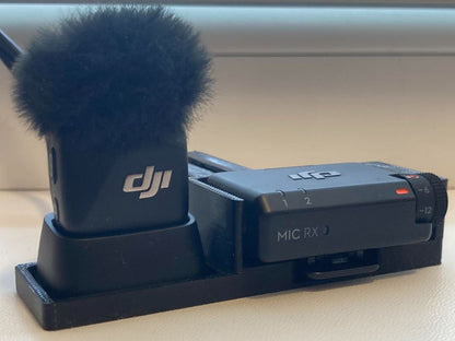 Suport organizator pentru microfon și receptor DJI Mic