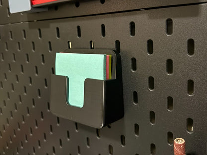 Suport post-it compact pentru panoul ikea skadis