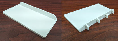 Poliță practică pentru panou Skadis IKEA, 16cm x 8cm – Suport compact și sigur