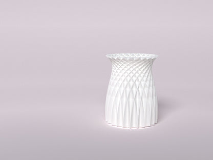 Suport pentru pixuri cu model geometric modern, imprimat 3D