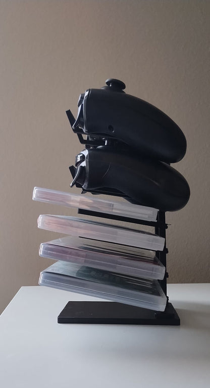 Suport vertical pentru gamepaduri și carcase de jocuri gamestation rack