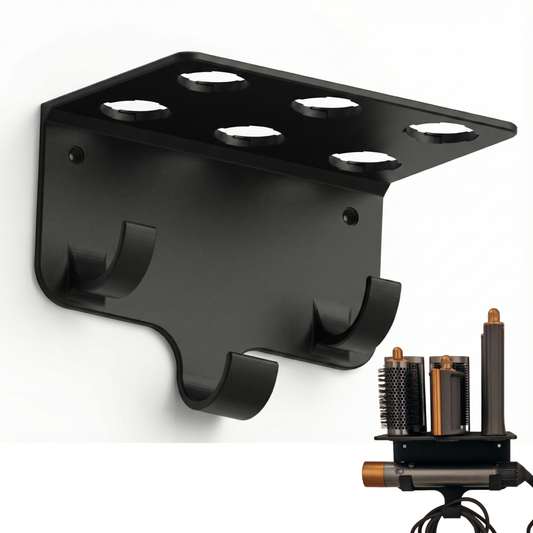 Suport de perete pentru Dyson Airwrap si 6 accesorii