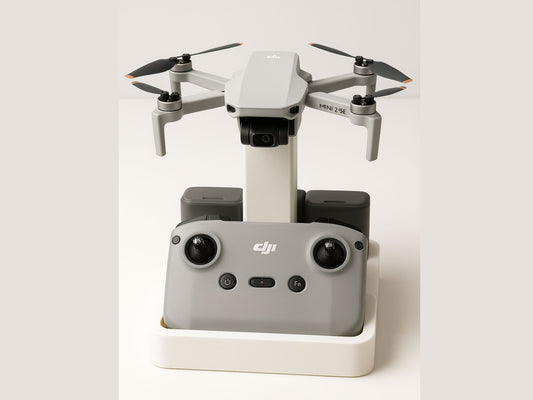 Suport organizator pentru dronă DJI Mini 2 SE, telecomandă și baterii
